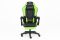Комп‘ютерне крісло із підставкою для ніг CARBON Quattro Gaming Чорно-зелений