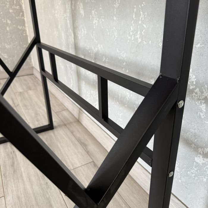 Комп'ютерний стіл STL20CZ Чорний | 100x60см