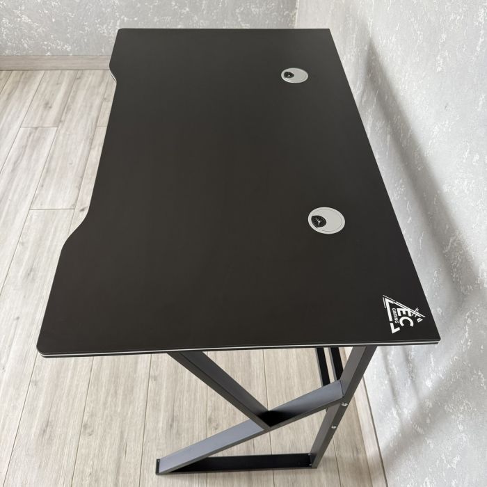 Комп'ютерний стіл STL20CZ Чорний | 100x60см