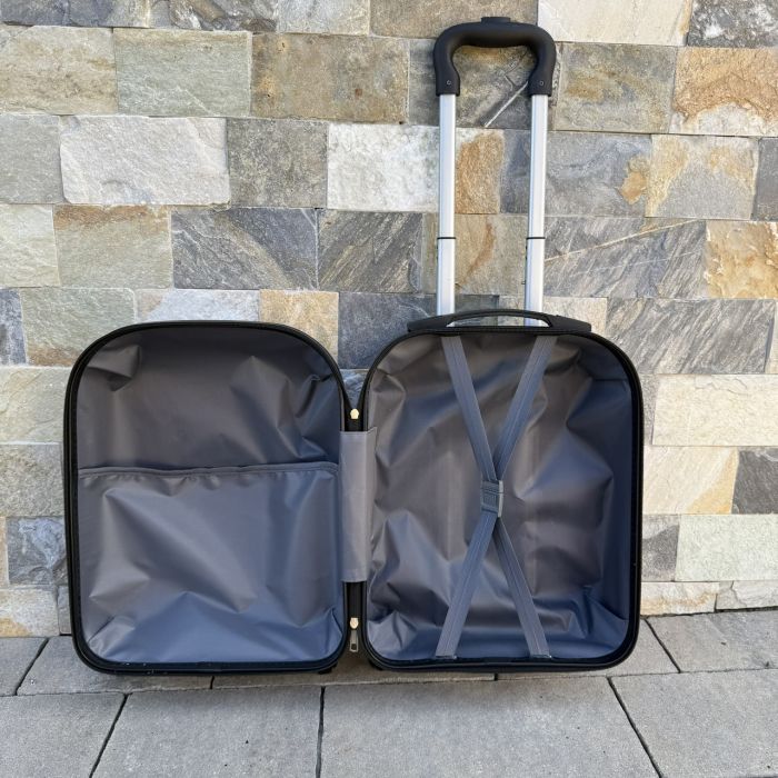 Детский дорожный чемодан на колесах Ecarla WP06 Розовый