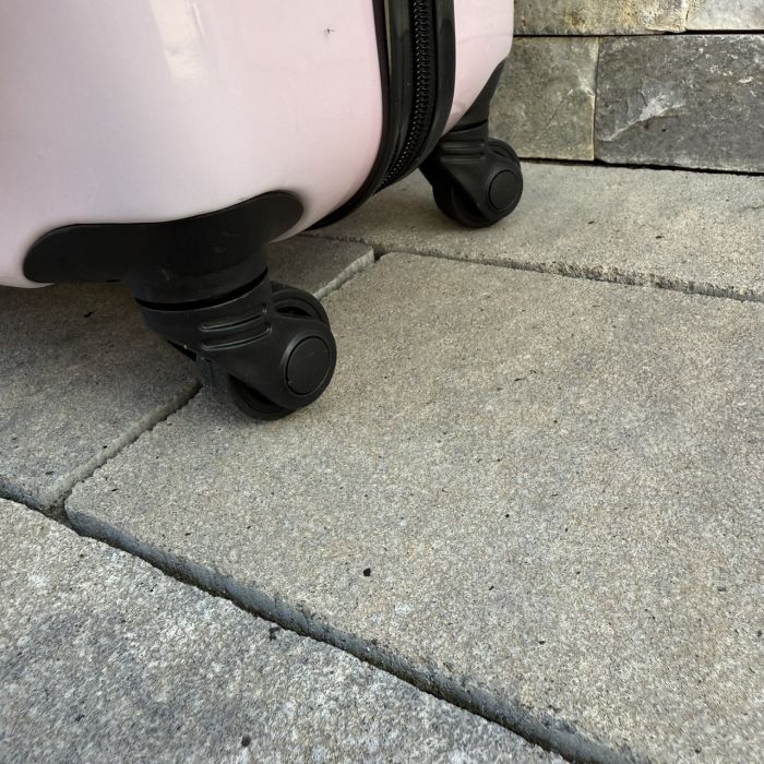 Детский дорожный чемодан на колесах Ecarla WP05 Розовый