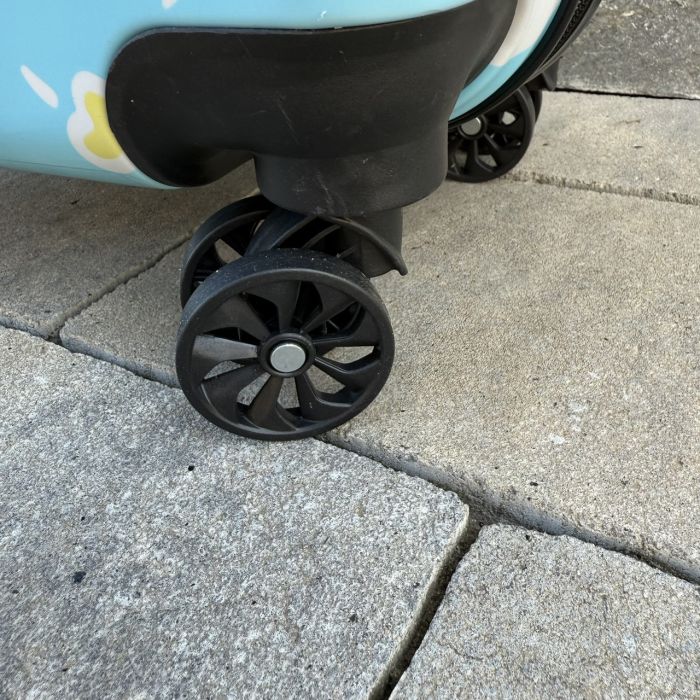 Дитяча дорожня валіза на колесах Ecarla WP07 Голубий