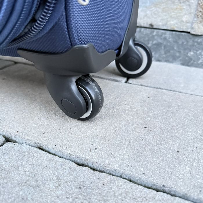 Валіза тканинна мала на 4 колесах Wings 1708 S Синій