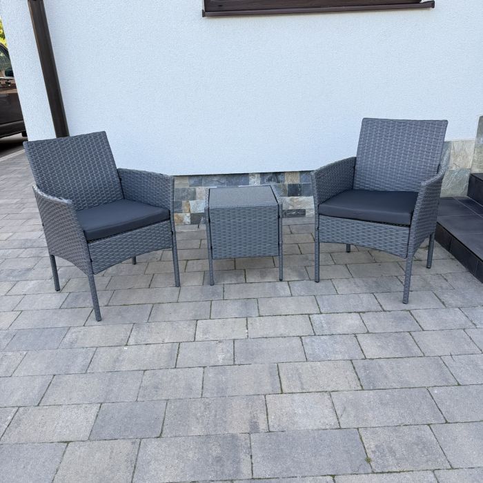 Комплект садових меблів IdealGarden NM04 Сірий