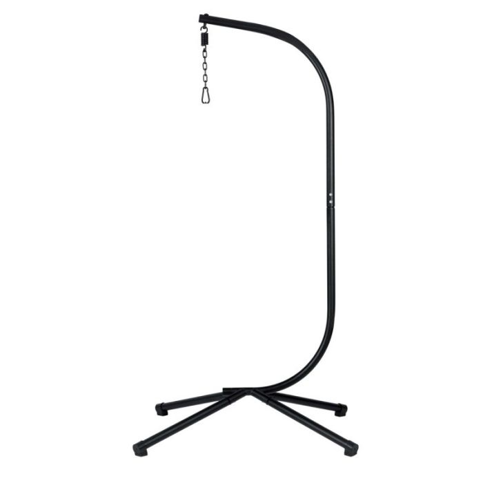 Підвісне крісло-кокон з подушкою Ecarla KR37 Графітовий