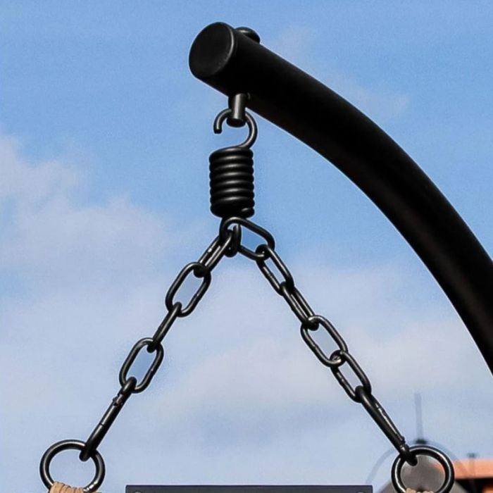 Подвесное кресло-кокон с подушкой Ecarla KR37 Графитовый