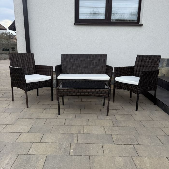 Комплект садових меблів IdealGarden SFS010 Коричневий