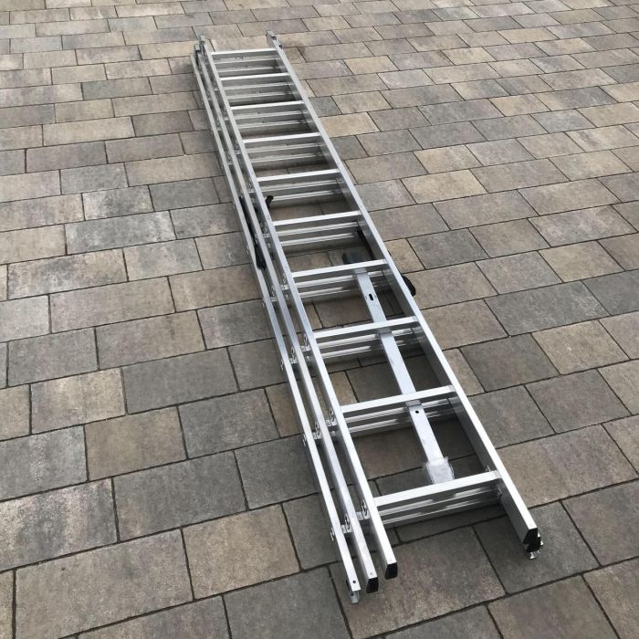 Лестница 3-секционная универсальная Drabest BASIC 3х10