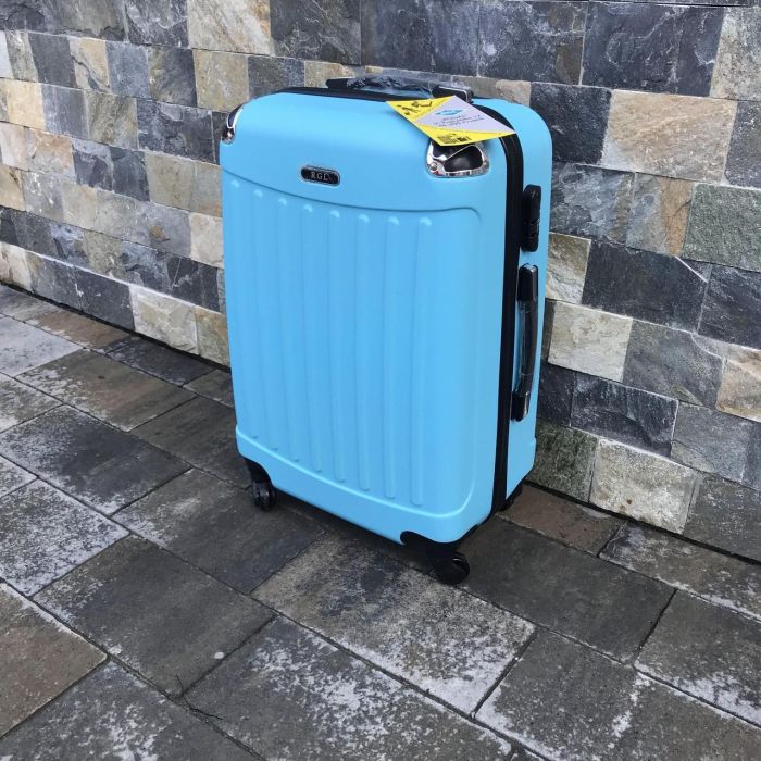 Чемодан дорожный средний RGL 735 М Голубой