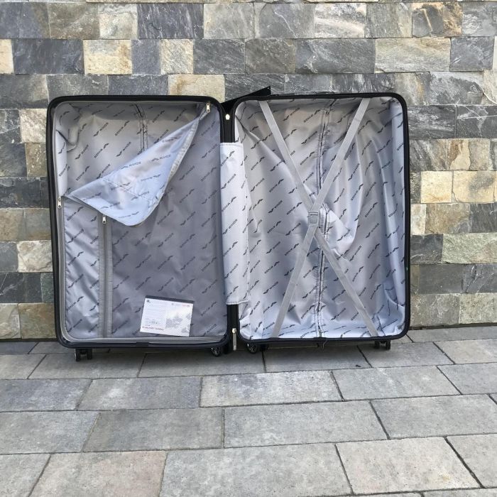 Чемодан дорожный большой из полипропилена Wings PP06 L Красный