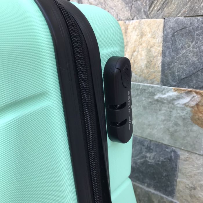 Чемодан дорожный мини (ручная кладь) Wings 147 XS Мятный