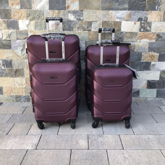 Чемодан дорожный малый Wings 147 S Бордовый