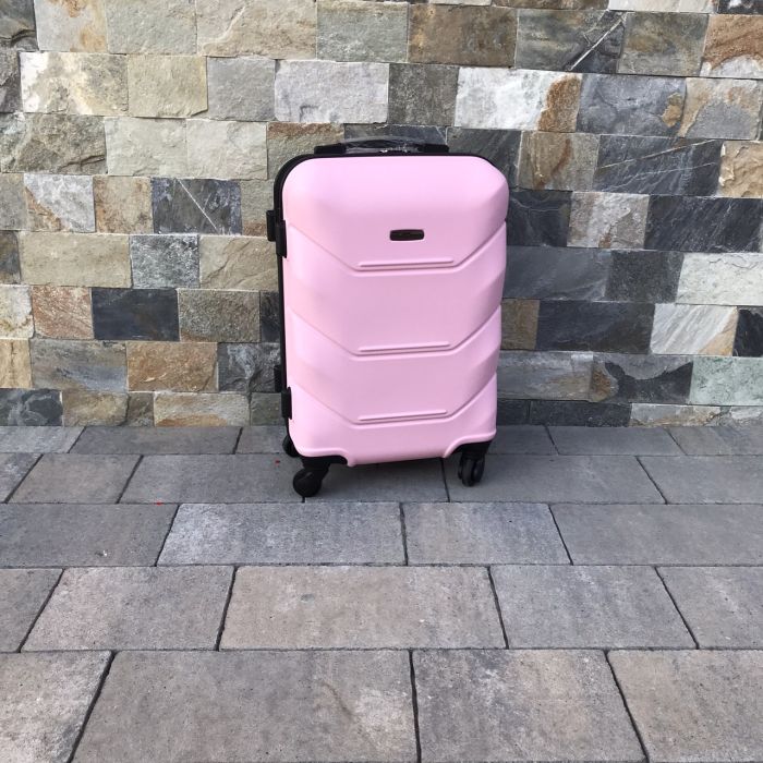 Чемодан дорожный малый Wings 147 S Розовый