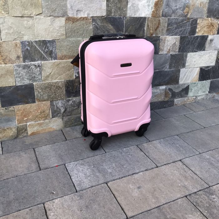 Чемодан дорожный мини (ручная кладь) Wings 147 XS Розовый