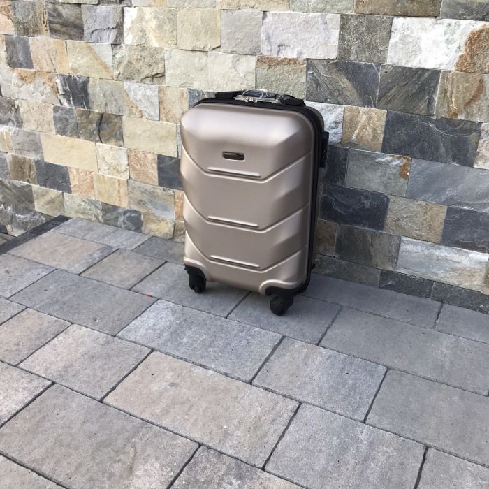 Чемодан дорожный мини (ручная кладь) Wings 147 XS Шампань