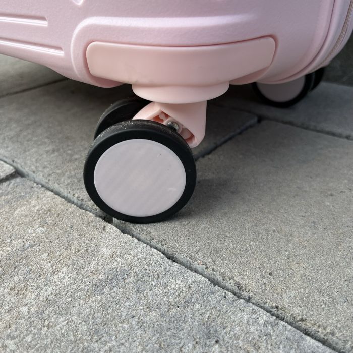 Чемодан дорожный средний из полипропилена Wings DQ181-05 M Розовый