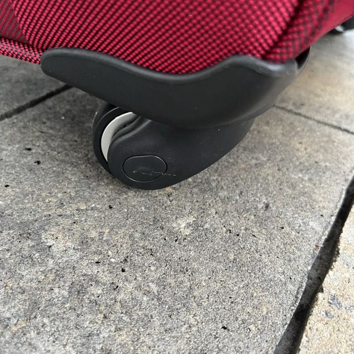 Чемодан тканевый средний Wings 1706 M Бордовый