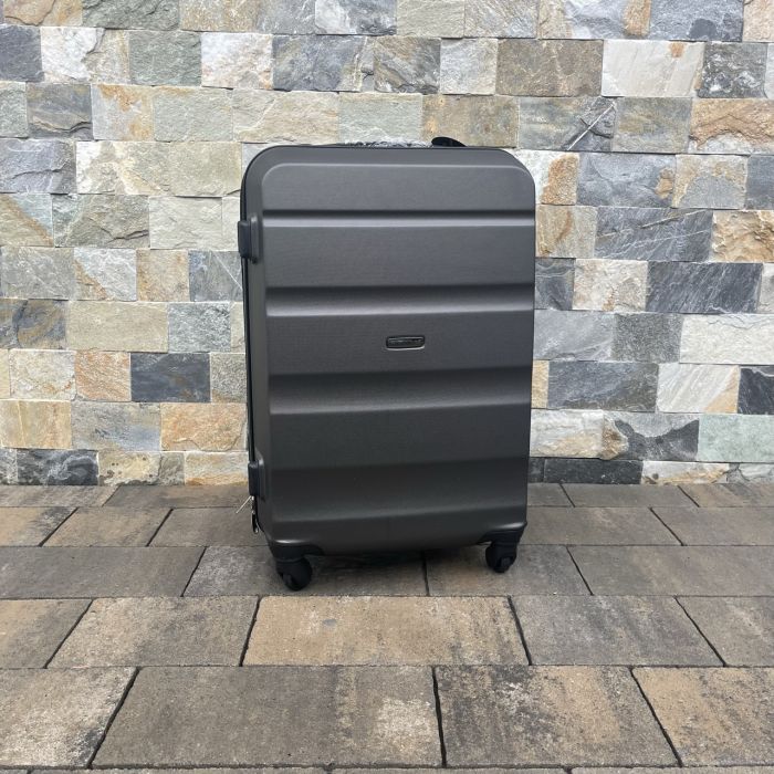 Чемодан дорожный средний Wings AT01 M Графитовый