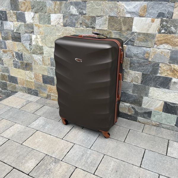 Чемодан дорожный большой Wings 402 L Коричневый