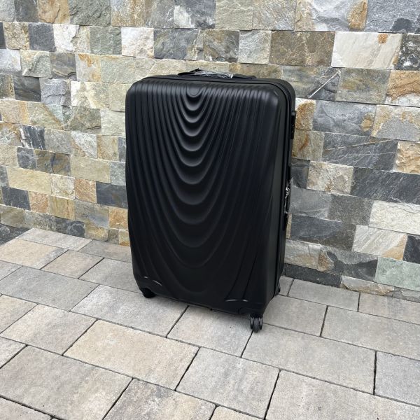 Чемодан дорожный большой Wings 304 L Черный