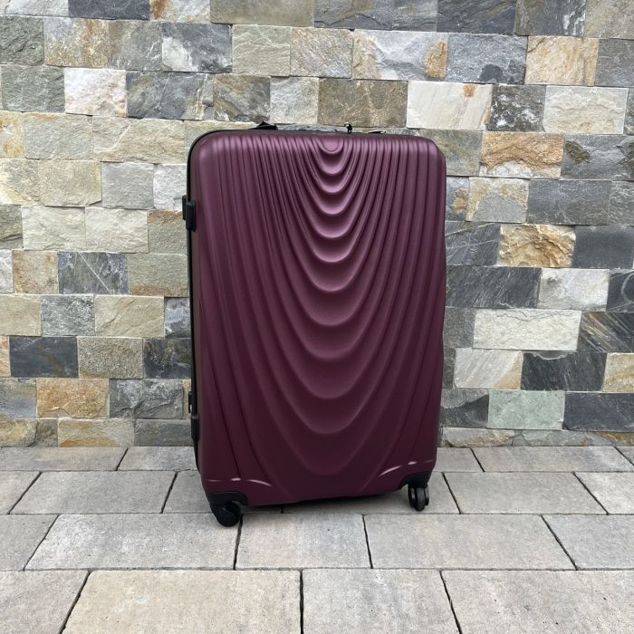 Чемодан дорожный большой Wings 304 L Бордовый