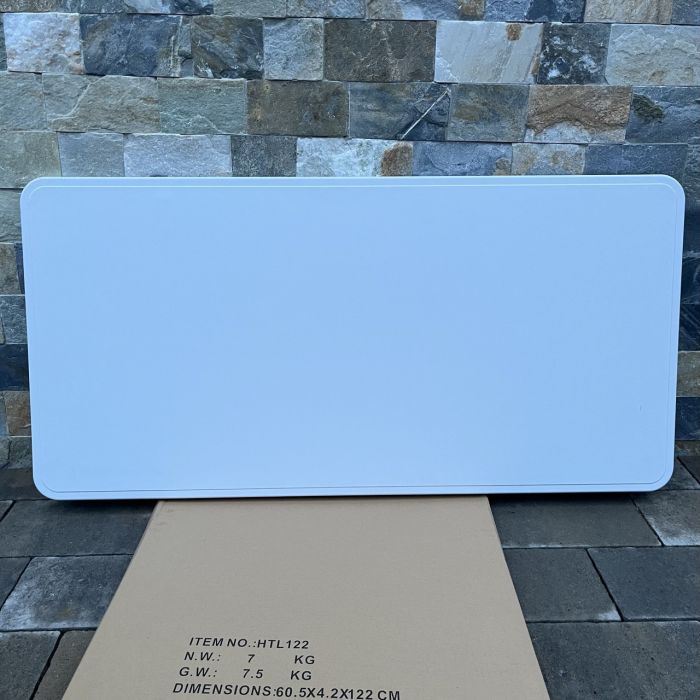 Садовый стол раскладной HTL122 122х61х74 см Светло-серый