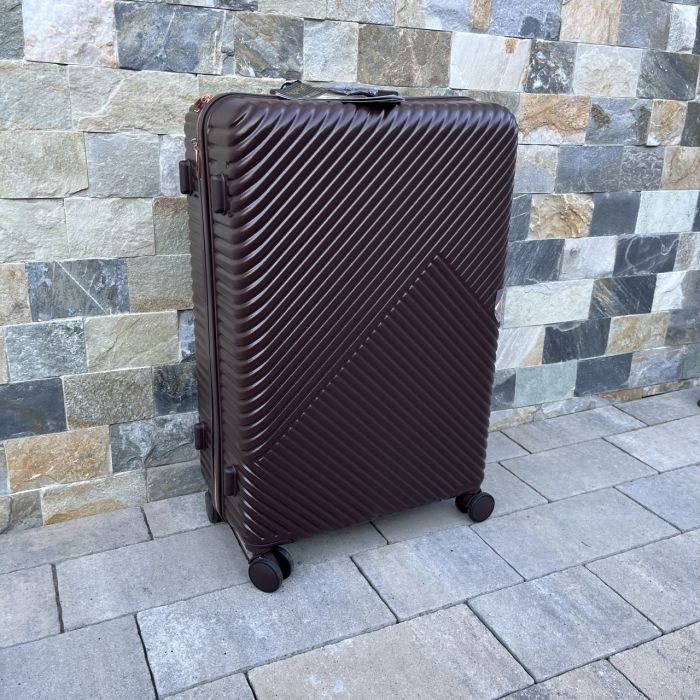 Чемодан дорожный большой Wings WN01 L Коричневый