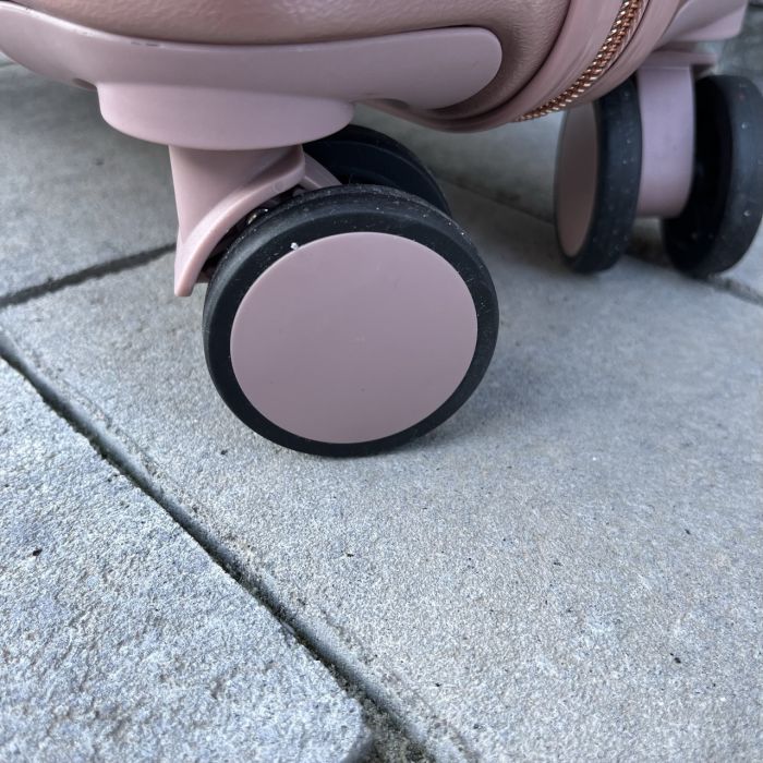 Чемодан дорожный малый Wings WN01 S Розовое золото