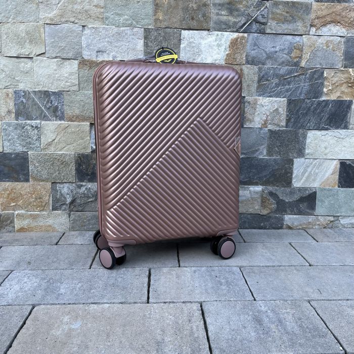 Чемодан дорожный малый Wings WN01 S Розовое золото