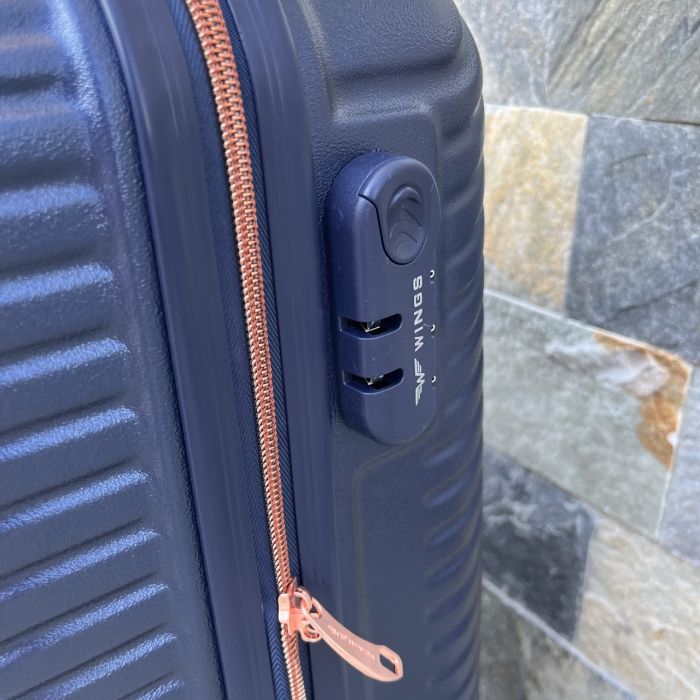 Чемодан дорожный малый Wings WN01 S Синий