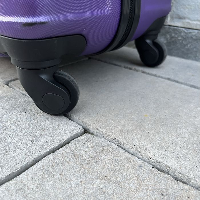 Чемодан дорожный большой Wings 147 L Фиолетовый