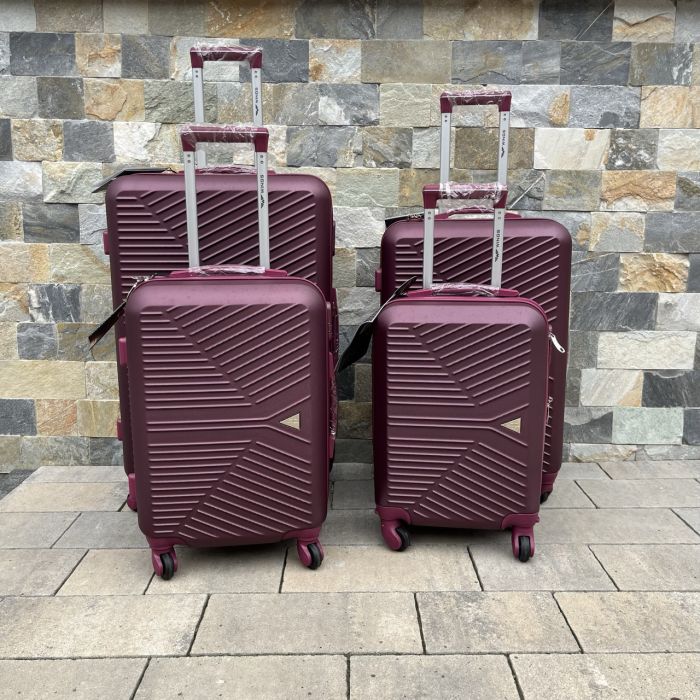 Чемодан дорожный малый Wings 266 S Бордовый