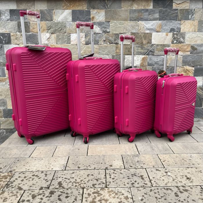 Чемодан дорожный малый Wings 266 S Малиновый