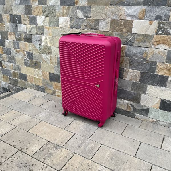 Чемодан дорожный большой Wings 266 L Малиновый