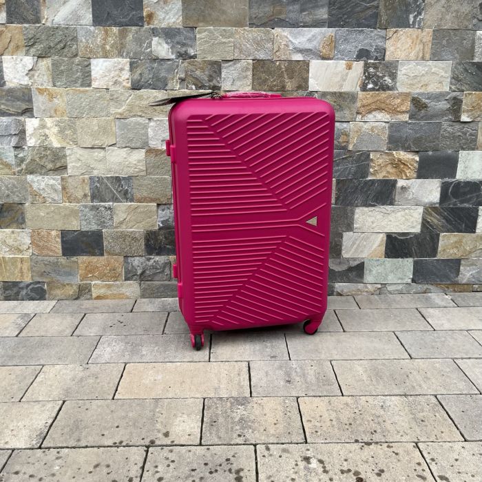 Чемодан дорожный большой Wings 266 L Малиновый