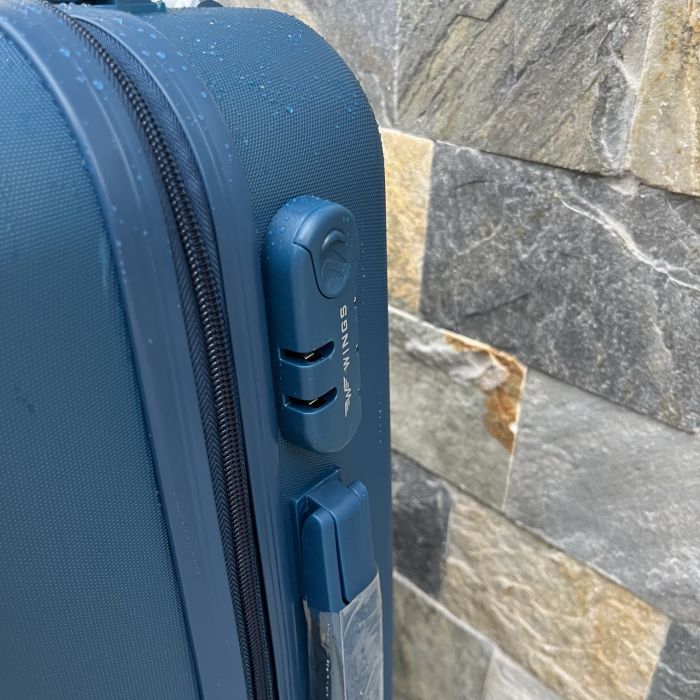 Чемодан дорожный малый Wings 266 S Синий