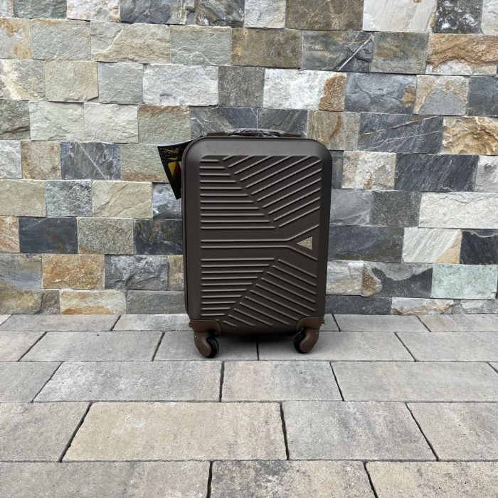 Чемодан дорожный мини (ручная кладь) Wings 266 XS Коричневый