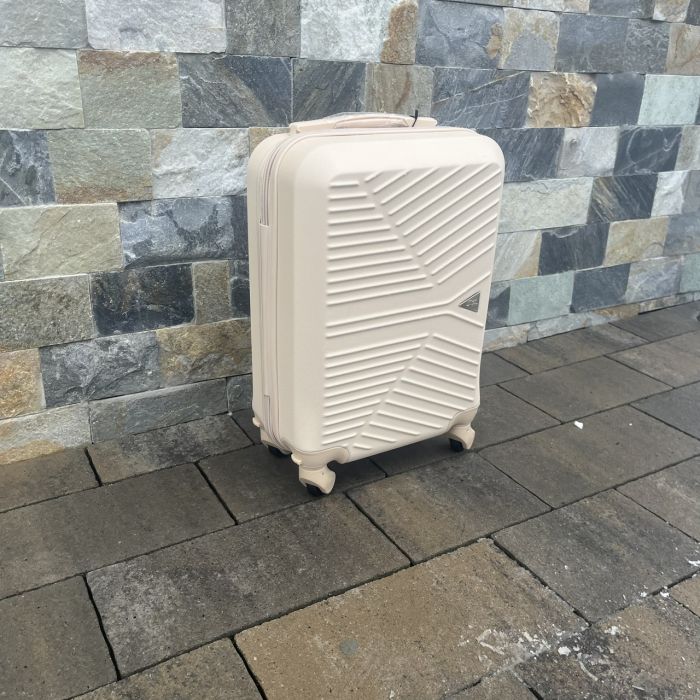 Чемодан дорожный мини (ручная кладь) Wings 266 XS Кремовый