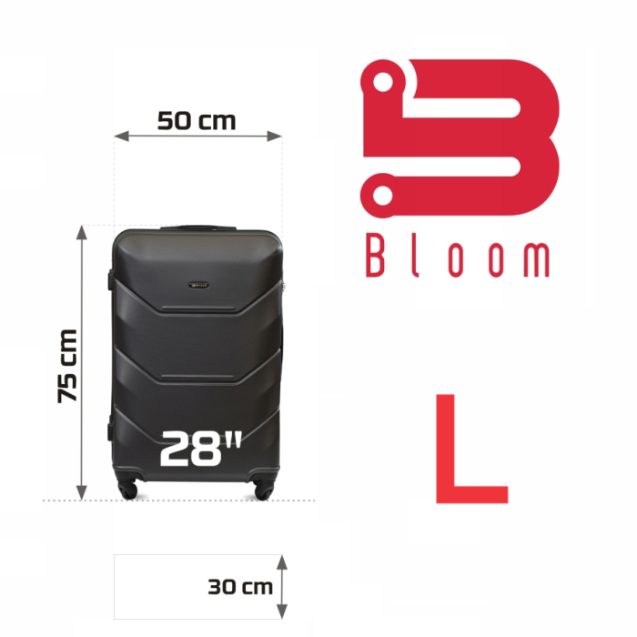 Чемодан дорожный большой Bloom 147 L Зеленый