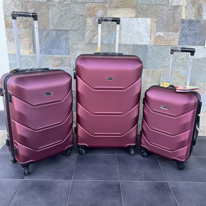 Чемодан дорожный большой Bloom 147 L Бордовый