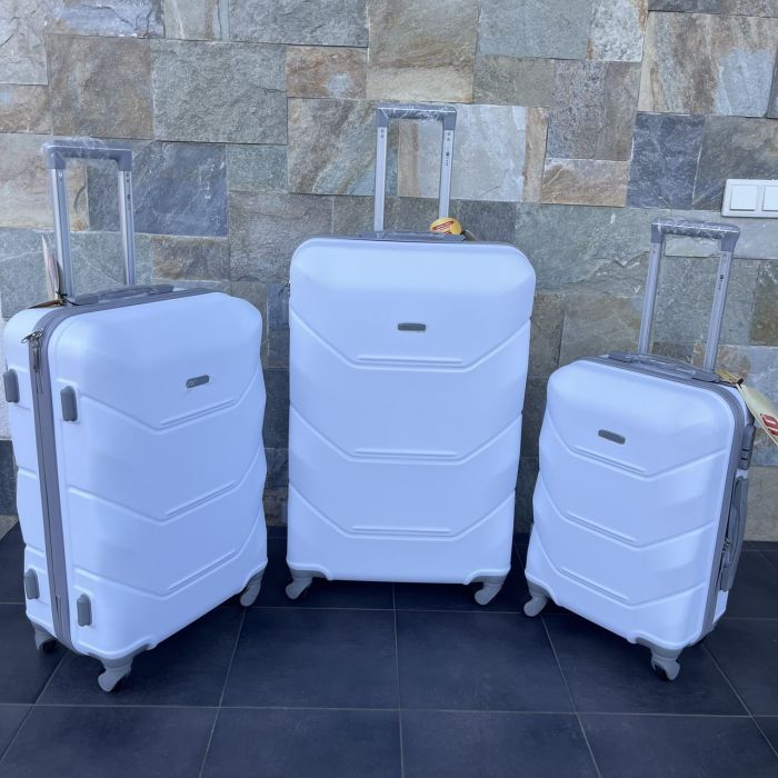 Чемодан дорожный большой Bloom 147 L Белый