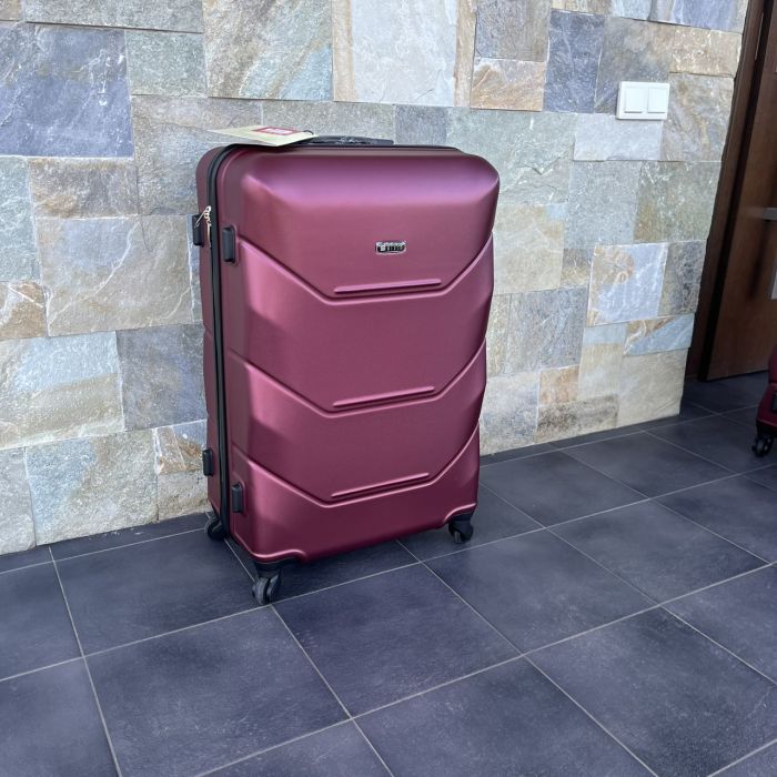 Чемодан дорожный большой Bloom 147 L Бордовый