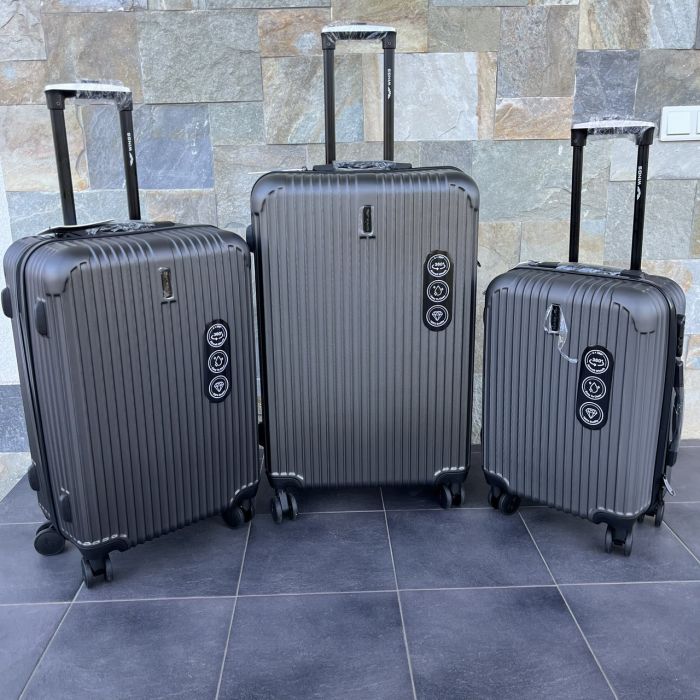 Чемодан дорожный средний Wings EGRET M Графитовый