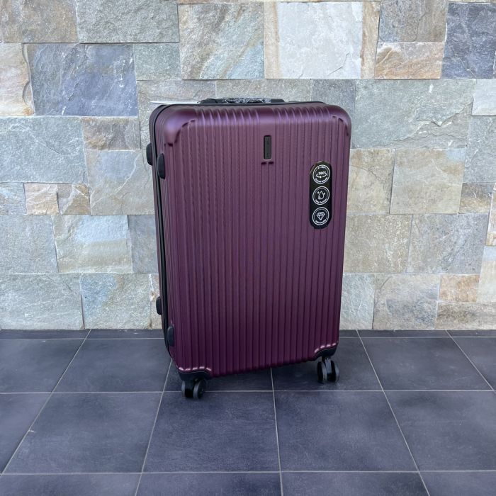 Чемодан дорожный большой Wings EGRET L Бордовый