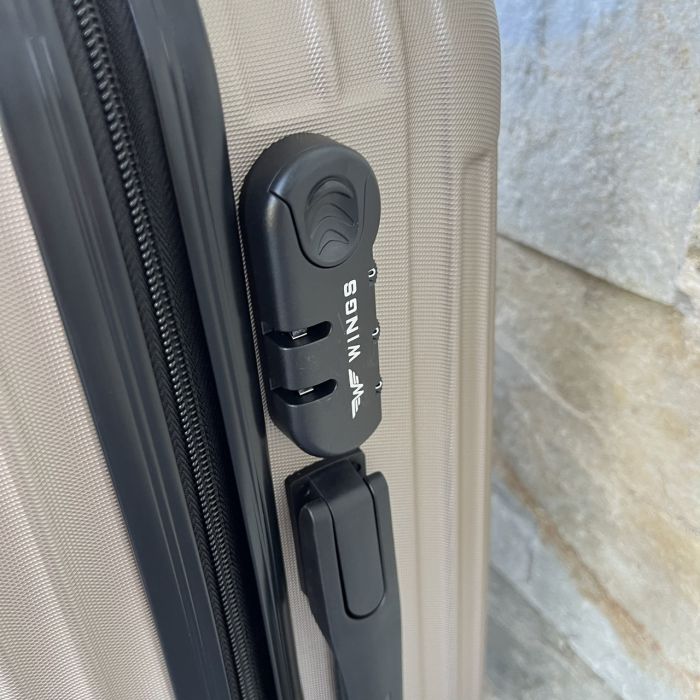 Чемодан дорожный малый Wings EGRET S Шампань