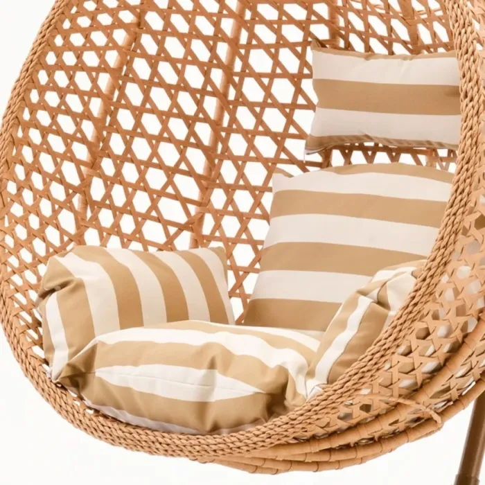 Подвесное кресло-кокон с подушкой Ecarla KR28 Коричневый