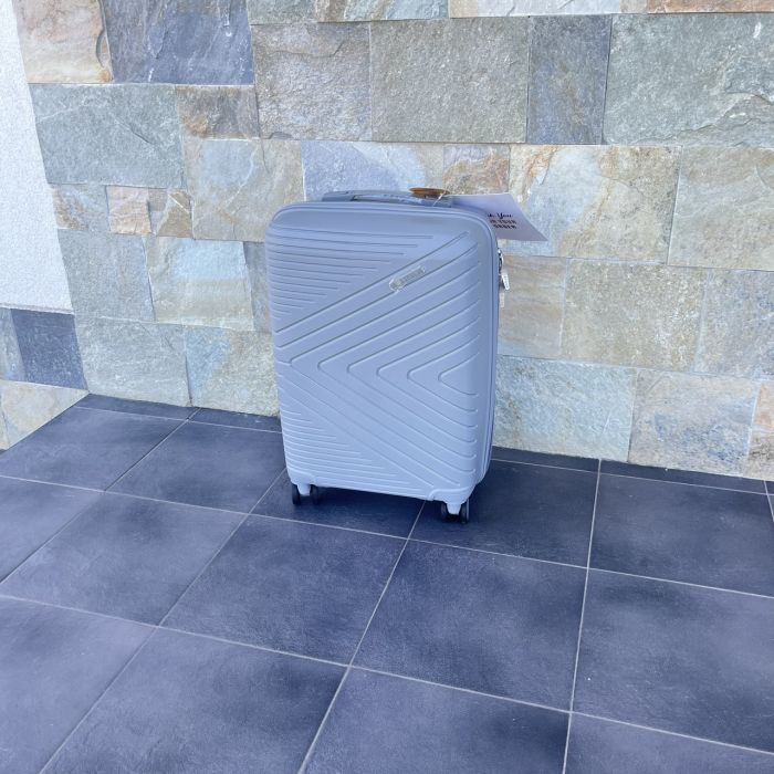 Чемодан дорожный средний из полипропилена Bloom PP-SC-020 М Серый