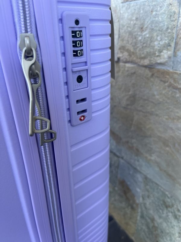 Чемодан дорожный малый из полипропилена Bloom PP-SC-017 S Фиолетовый