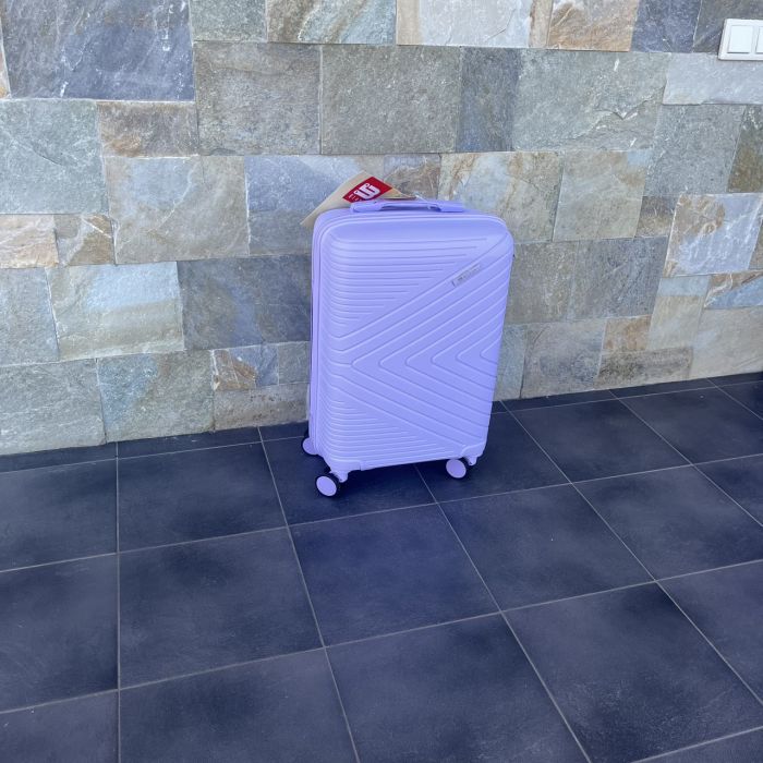 Чемодан дорожный малый из полипропилена Bloom PP-SC-017 S Фиолетовый