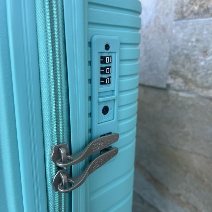 Чемодан дорожный малый из полипропилена Bloom PP-SC-031 S Мятный